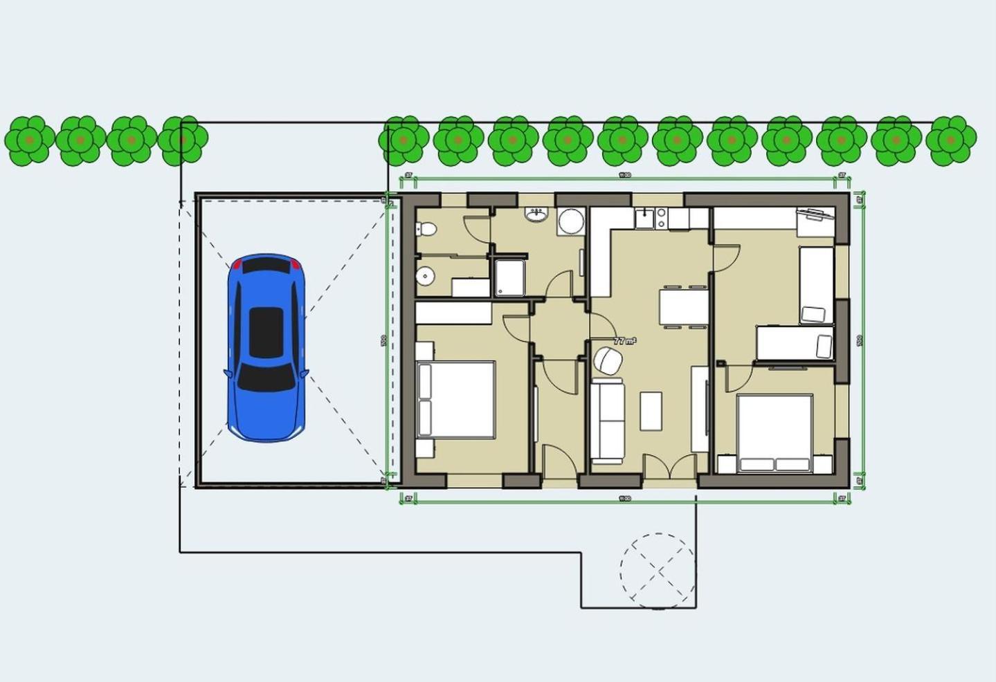 Apartman Pod Lipou - Samostatny Objekt Jaroměř Eksteriør billede